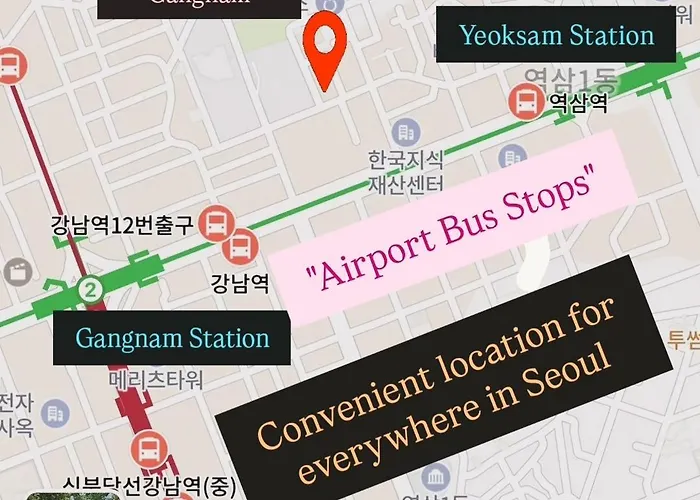 The Gangnam Private Stay, "premium 3-room Suite", "5 Min To Gangnam Station" * Сеул